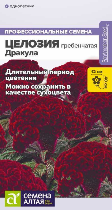 Целозия Дракула гребенчатая/Сем Алт/цп 3 шт.