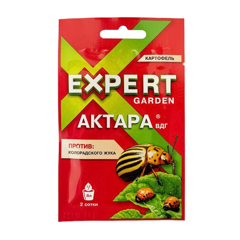 Актара ВДГ 1,2 гр. против колорадского жука