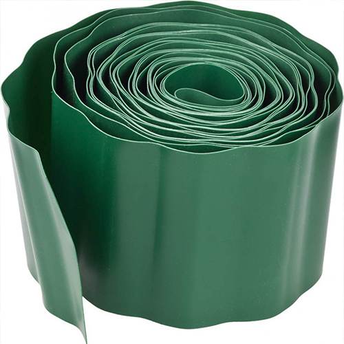 Лента Бордюрная гофрированная 9м 9/10 зеленый