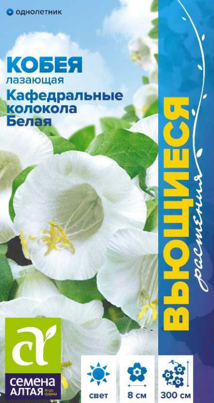 Кобея белая Кафедральные колокола Лазающая/Сем Алт/цп 5 шт.