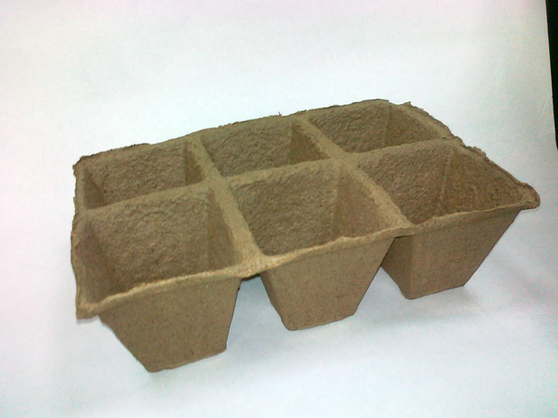 Горшки Торфяные Умный Огород 90*90 квадратные (1блок.- 6 шт.; в кор. 39 блок)