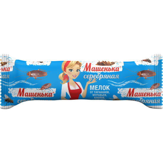 Мелок Машенька серебряная 20 гр. (1/200) зетациперметрин, дельтаметрин