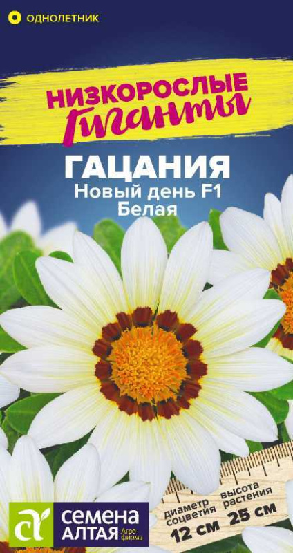 Гацания Новый день F1 Белая/Сем Алт/цп 5 шт.