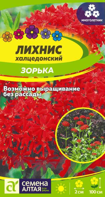 Лихнис халцедонский Зорька/Сем Алт/цп 0,1 гр.