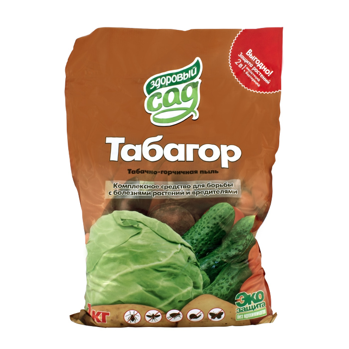 Табагор 1кг горчично-табачная пыль